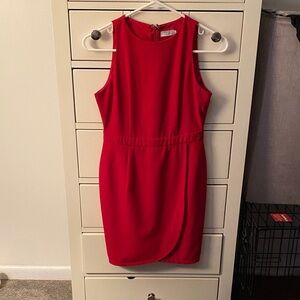 Tobi Scarlet Sleeveless Mini Dress